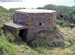The Western Tresilian pillbox, July 2010